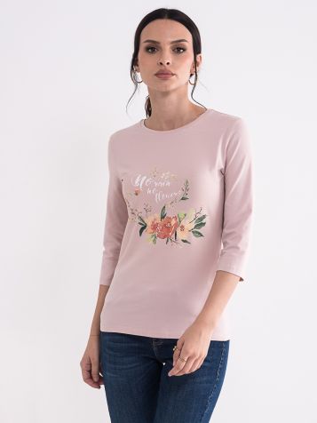 Ženska roze majica
