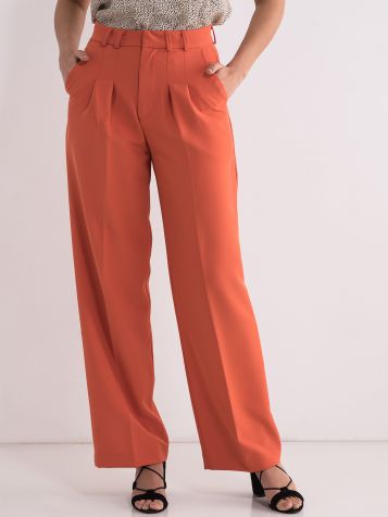 Ženske narandžaste pantalone
